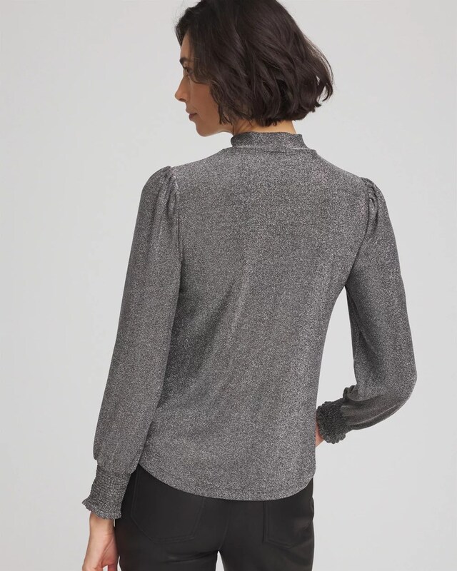Sparkle Smocked Top - image 3